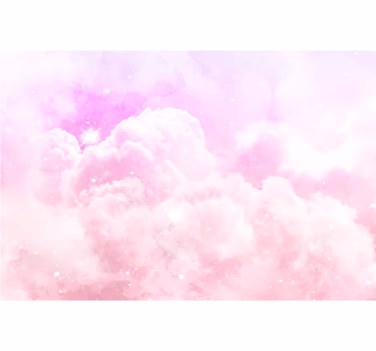 Pink roller blind for a pink sky home decor - TenStickers