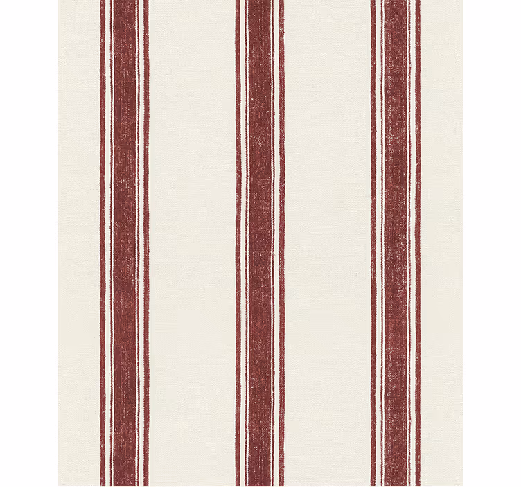 Modern roller blind in red vertical stripes - TenStickers