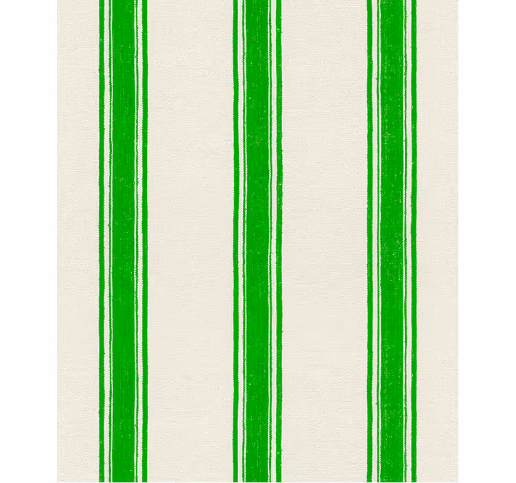 Modern roller blind in green vertical lines - TenStickers