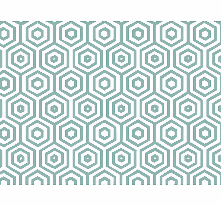 Modern roller blind abstract geometry - TenStickers