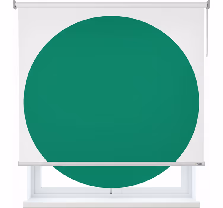 Green verdant roller blind - TenStickers