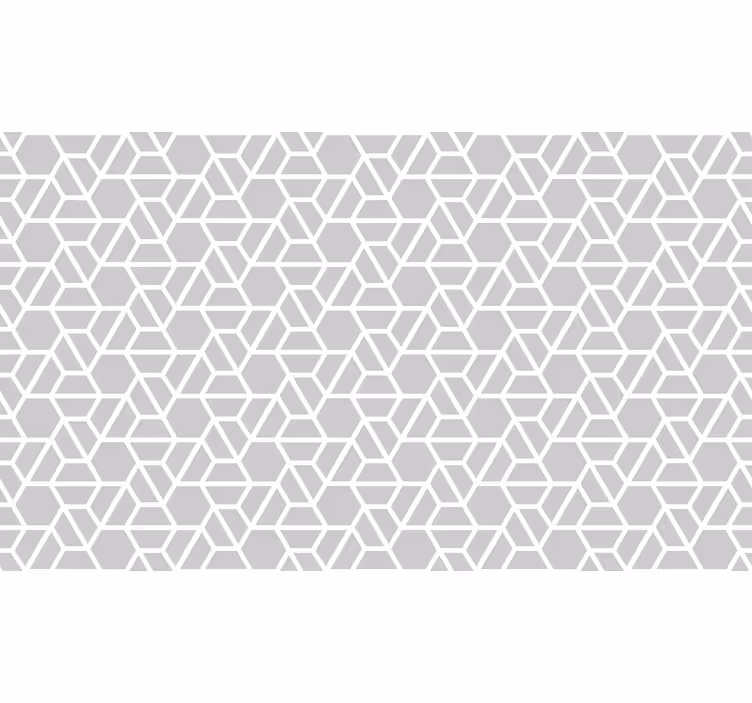 Gray roller blind with modern gray pattern - TenStickers