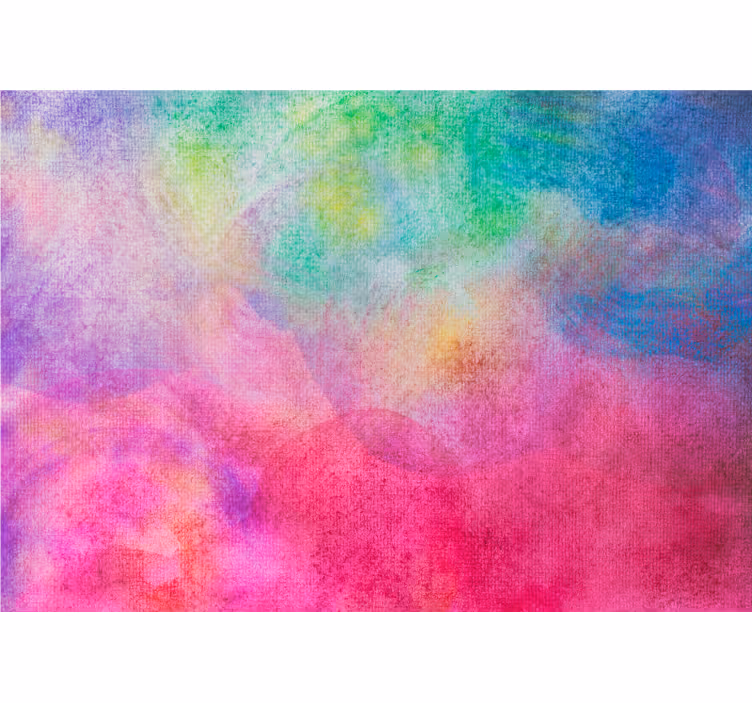 Bedroom roller blind in vibrant hues - TenStickers