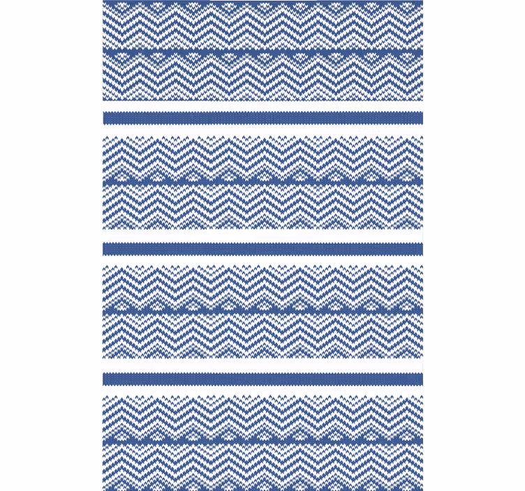 Simple blue bedroom roller blind - TenStickers