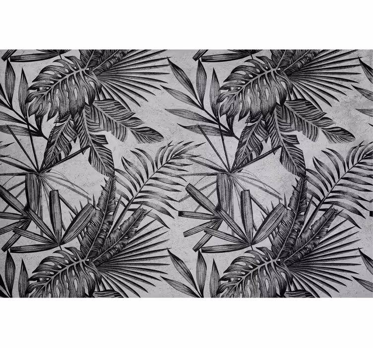 Gray roller blind concrete planters - TenStickers