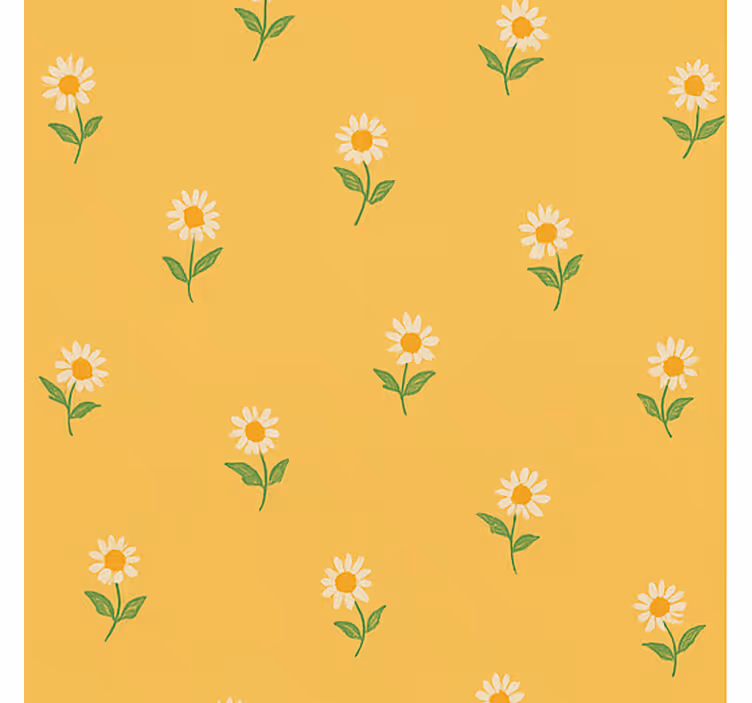 Vintage roller blind 1940s daisy nursery design - TenStickers