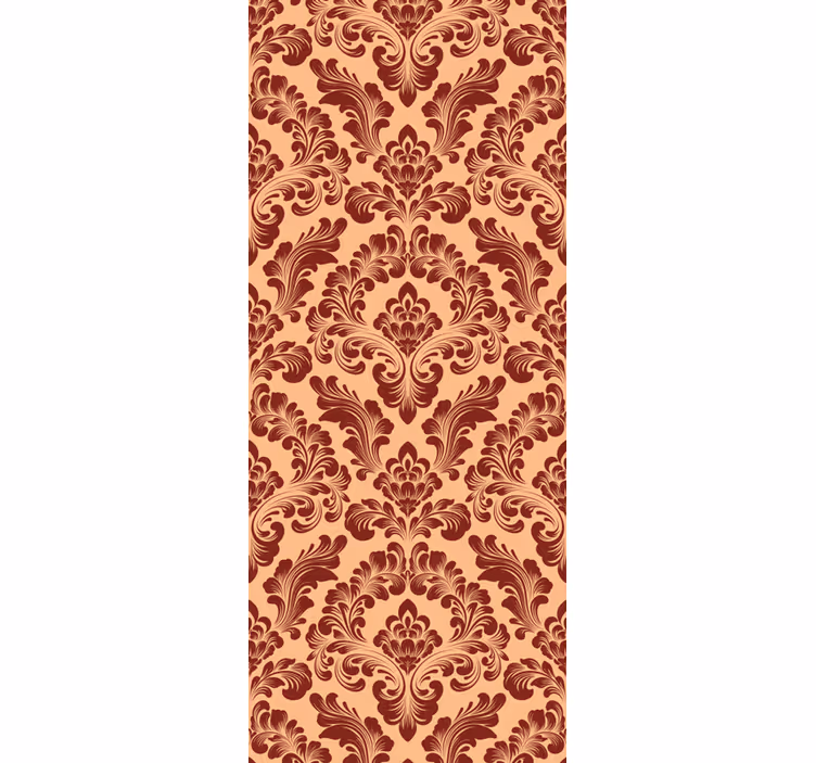 Vintage roller blind in ornate vintage style - TenStickers
