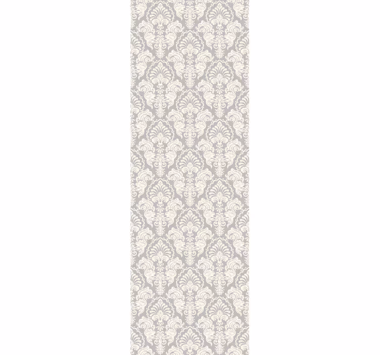 Vintage roller blind elegant floral scroll - TenStickers