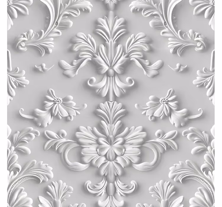 Vintage roller blind with 3d depth effect - TenStickers