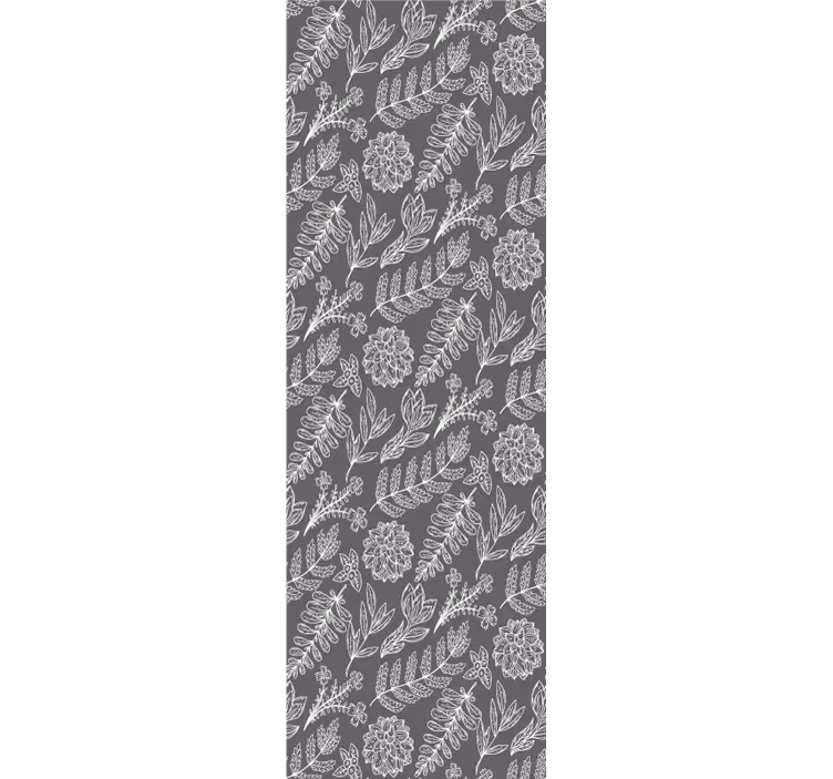Vintage roller blind in french provincial garden design - TenStickers
