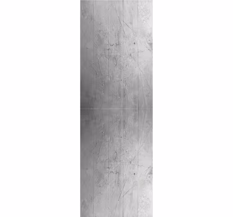 Vintage roller blind in raw gray concrete style - TenStickers