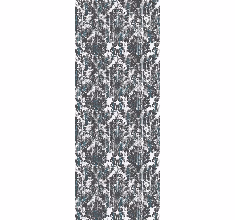 Vintage roller blind in old grey tones pattern - TenStickers