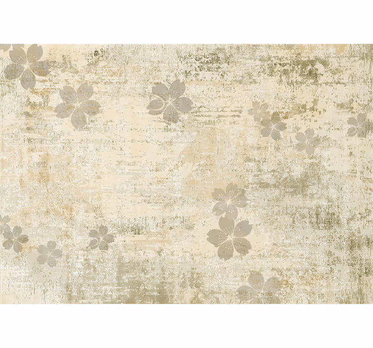Bedroom roller blind weathered japandi texture - TenStickers