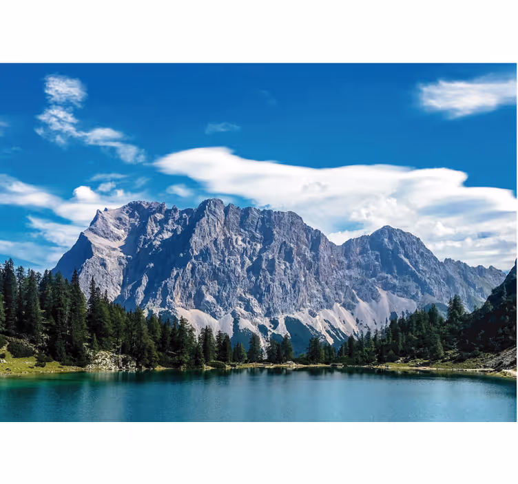 Bedroom roller blind seebensee zugspitze - TenStickers
