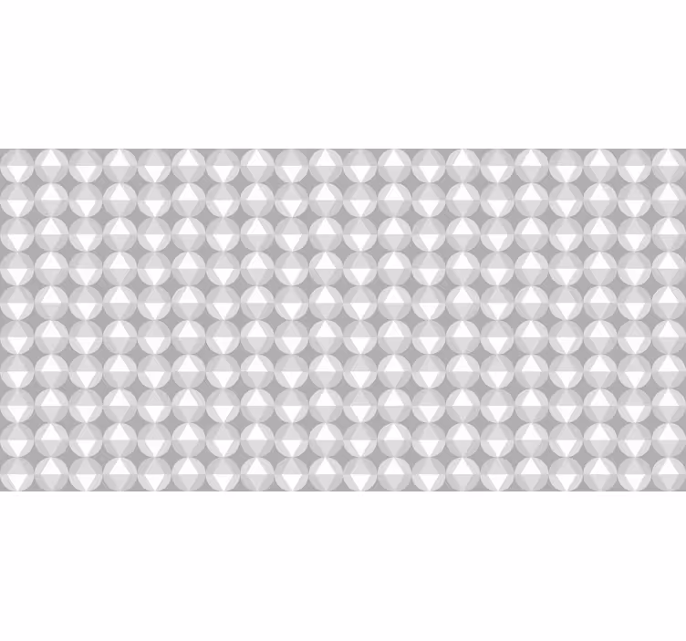 Gray roller blind in nordic style calming grey pattern - TenStickers