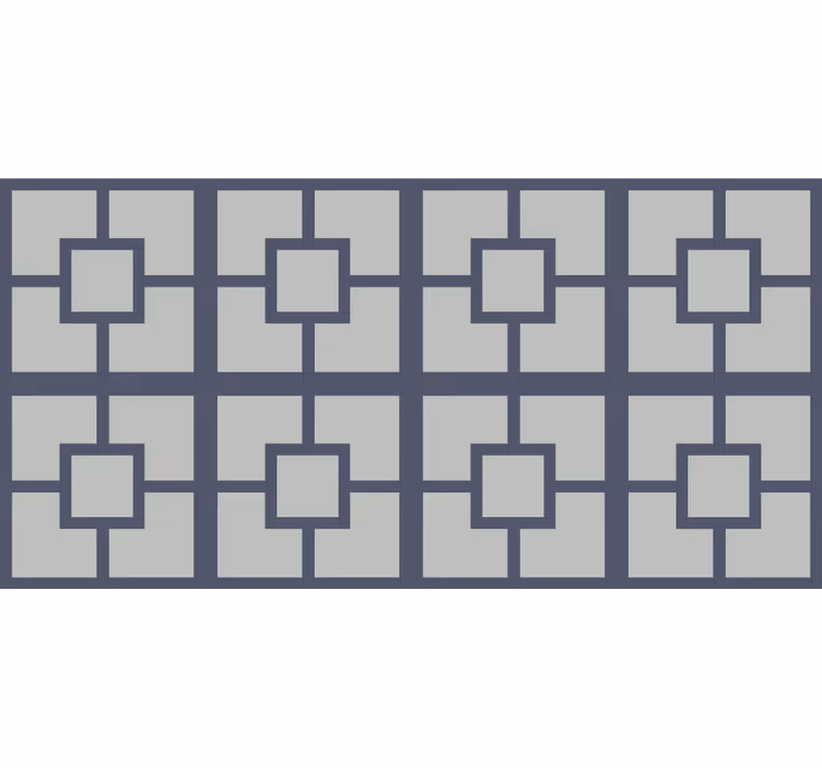Gray roller blind hollywood-regency original squares - TenStickers