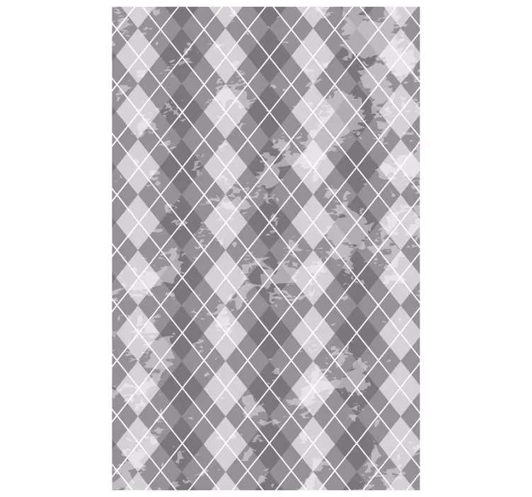 Gray roller blind in old dark gray with white lines - TenStickers