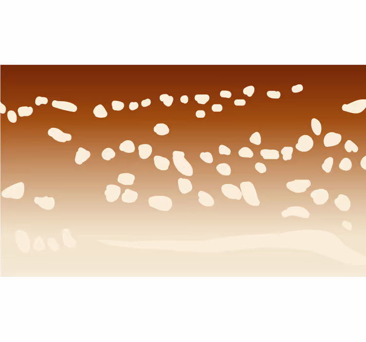 Bedroom roller blind in deer skin - TenStickers