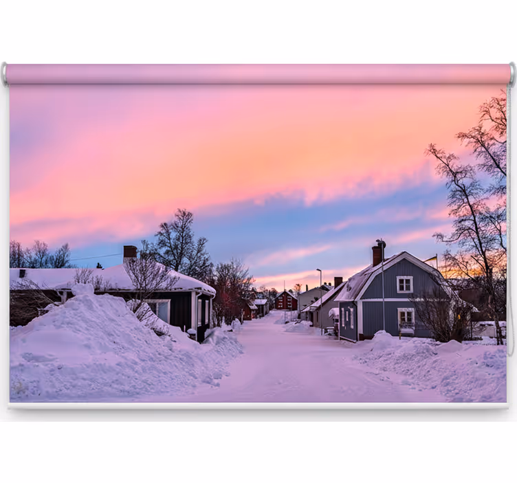 Kiruna bedroom roller blind - TenStickers