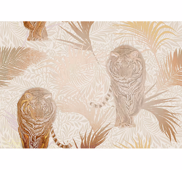 Bedroom roller blind floral elegance - TenStickers