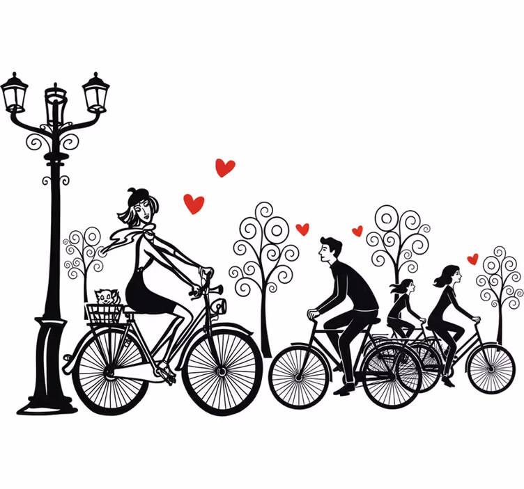 Living room roller blind urban journey - TenStickers