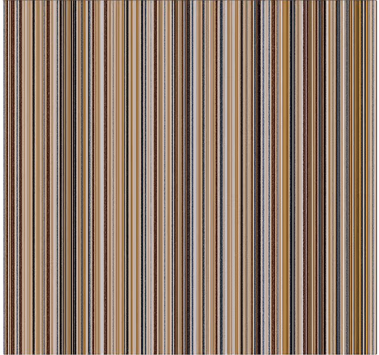 Living room roller blind dark stripes - TenStickers