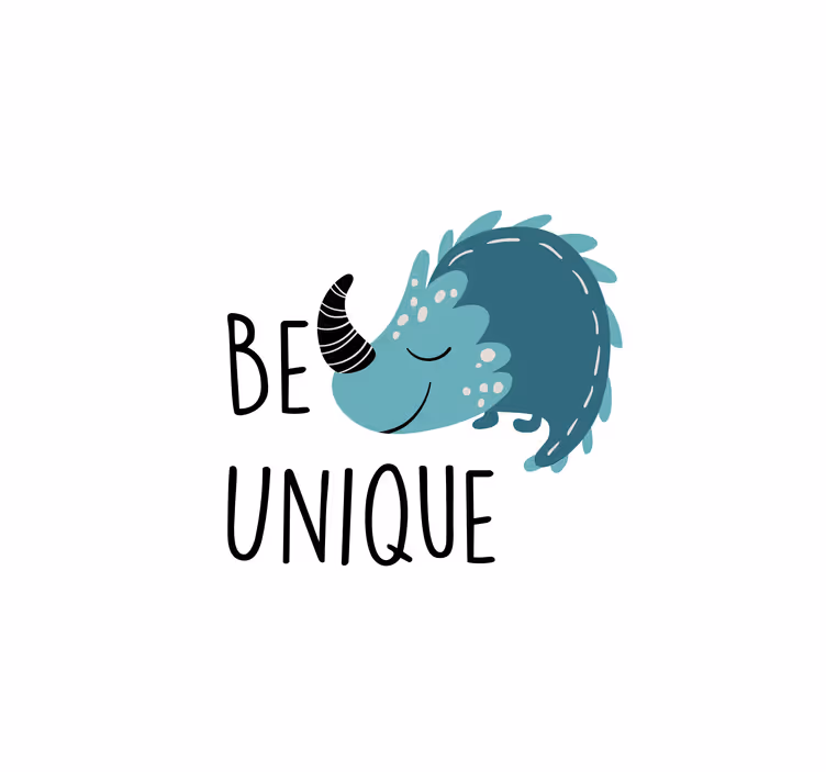Children room roller blind nordic dinosaur unique - TenStickers