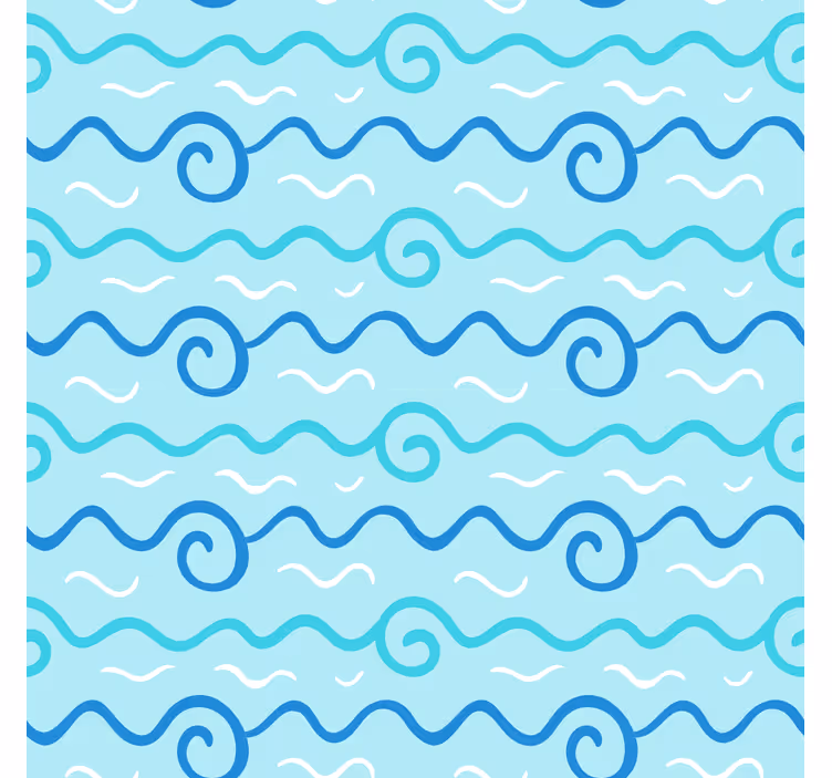 Children room roller blind seaside landscape design - TenStickers