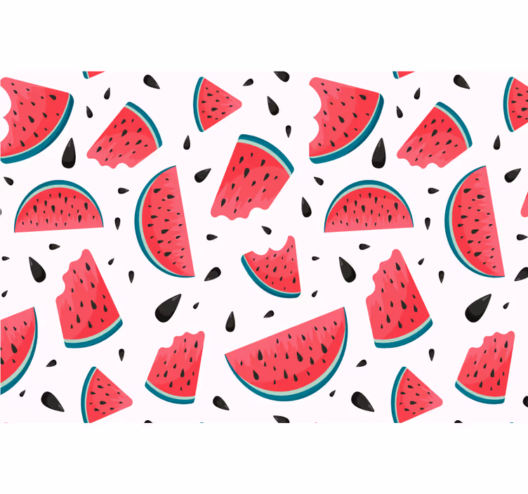 Children room roller blind fresh watermelon design - TenStickers