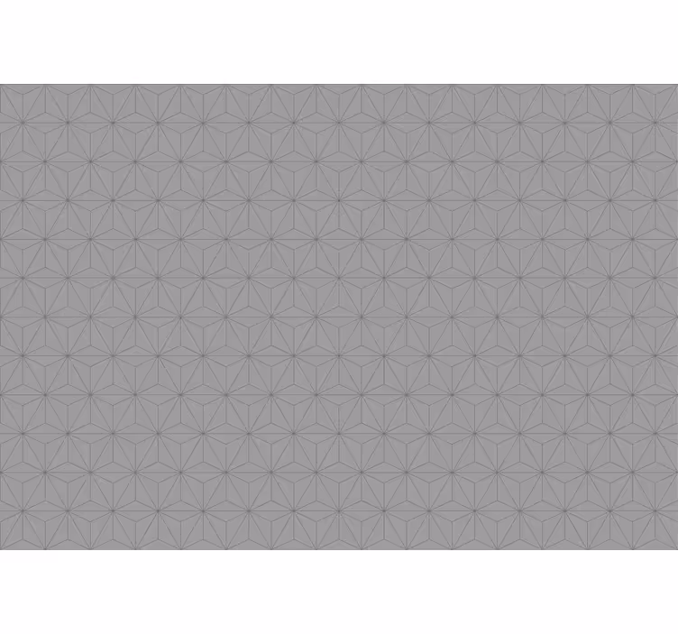Outdoor roller blind in grey concrete triangles - TenStickers