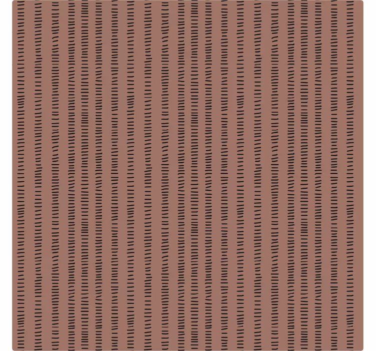 Outdoor roller blind with dashed line design - TenStickers