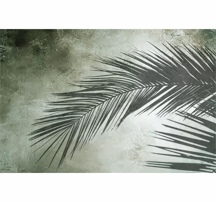 Outdoor roller blind long thin leaf design - TenStickers