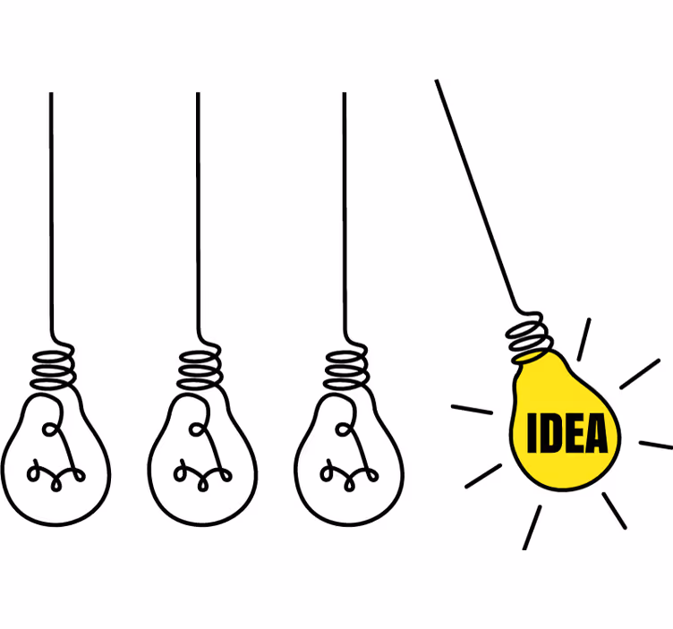Office roller blind for creative ideas - TenStickers