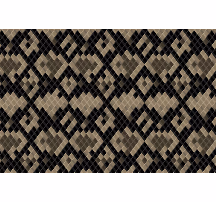 Office roller blind with snake pattern design - TenStickers