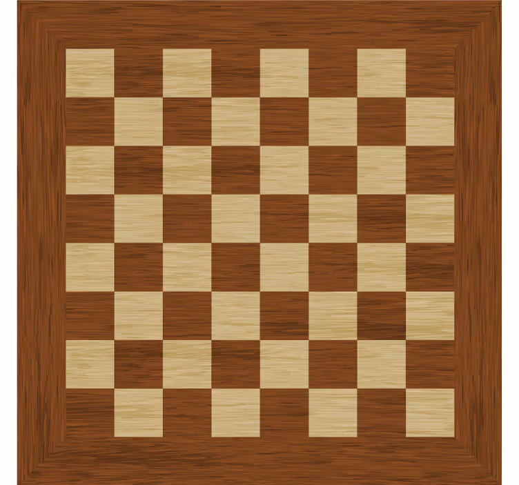 Teenage bedroom roller blind checkerboard vinyl - TenStickers