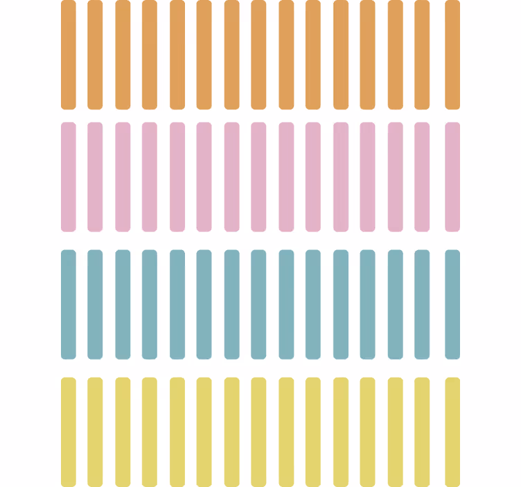 Teenage bedroom roller blind confetti color stickers - TenStickers