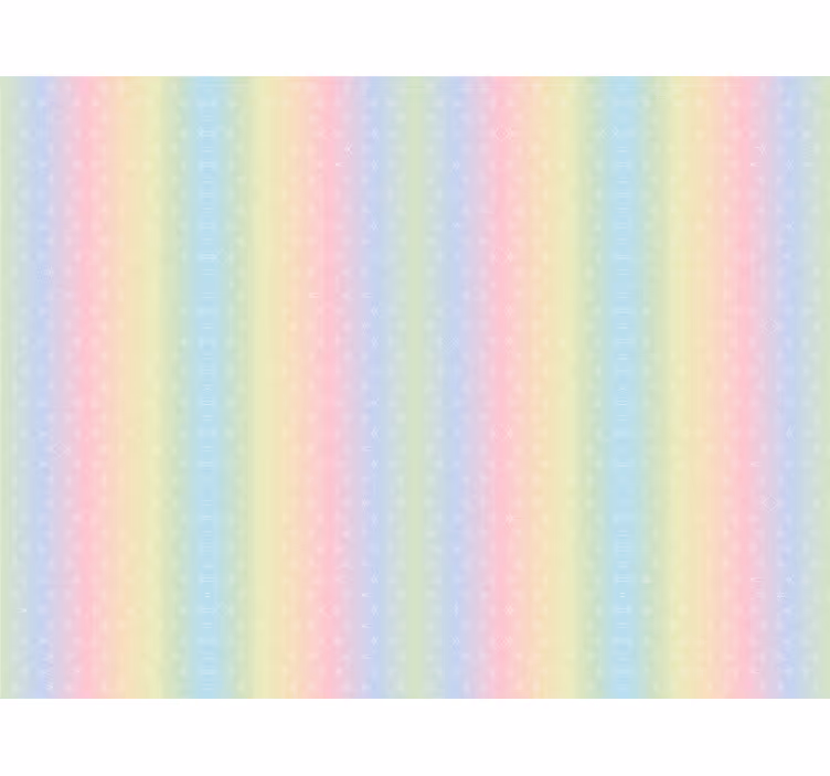 Teenage bedroom roller blind glitter rainbow sky pastel - TenStickers