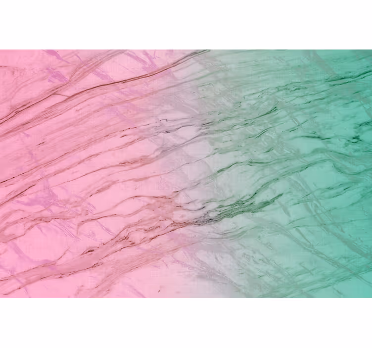 Pink & green pastel texture and pattern roller blind - TenStickers