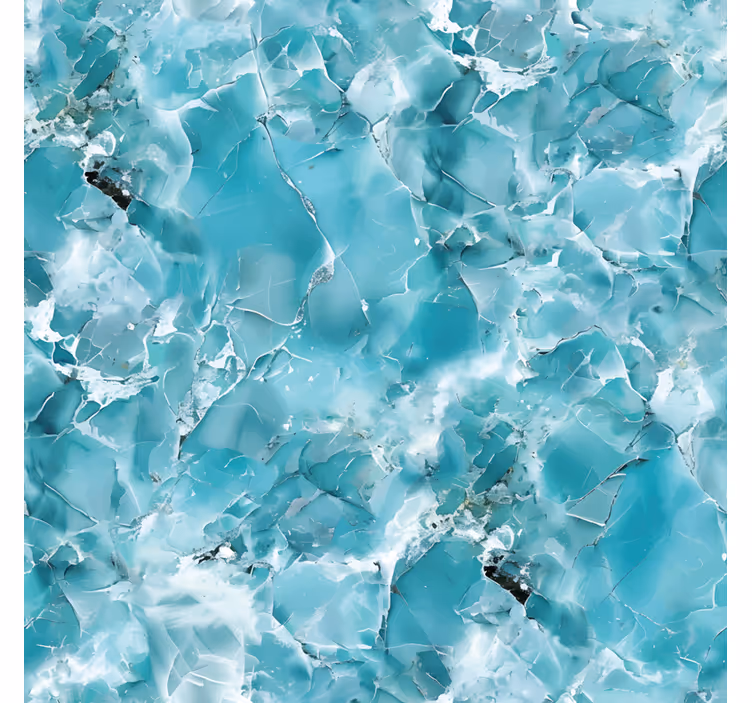 Turquoise blue texture and pattern roller blind - TenStickers