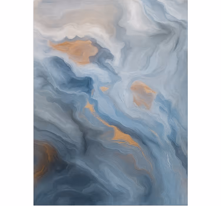 Amber-blue shades texture and pattern roller blind - TenStickers