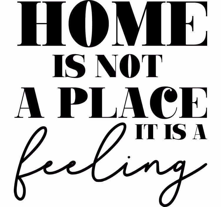 Text roller blind for your home space - TenStickers