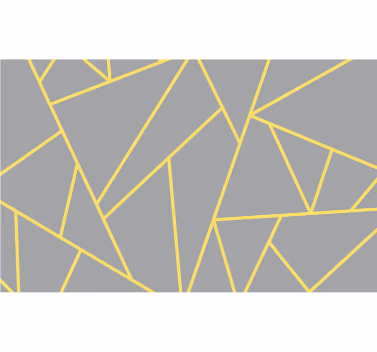 Gray roller blind pantone triangles two - TenStickers