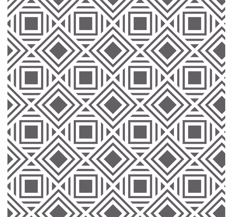 Gray roller blind in striped nordic style - TenStickers