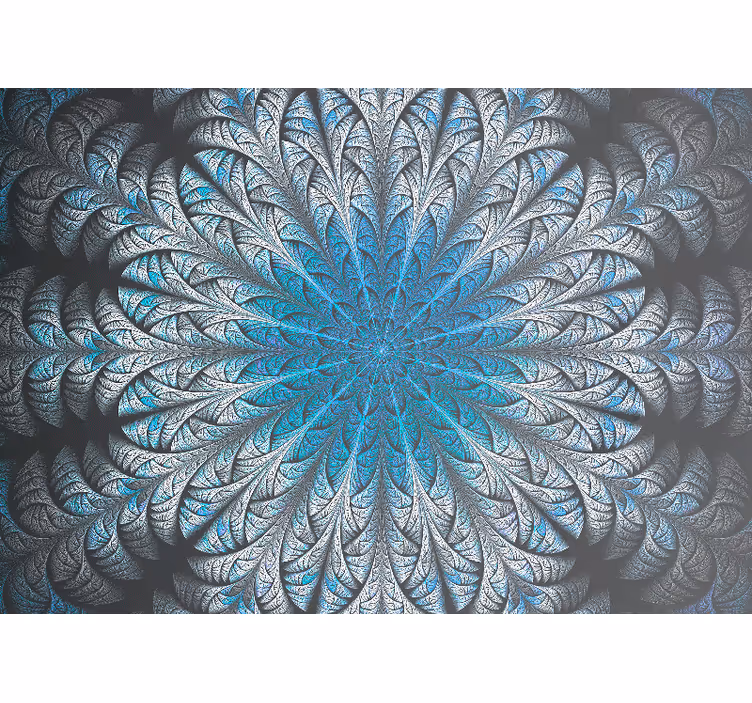 Zen roller blind misty mandala design - TenStickers