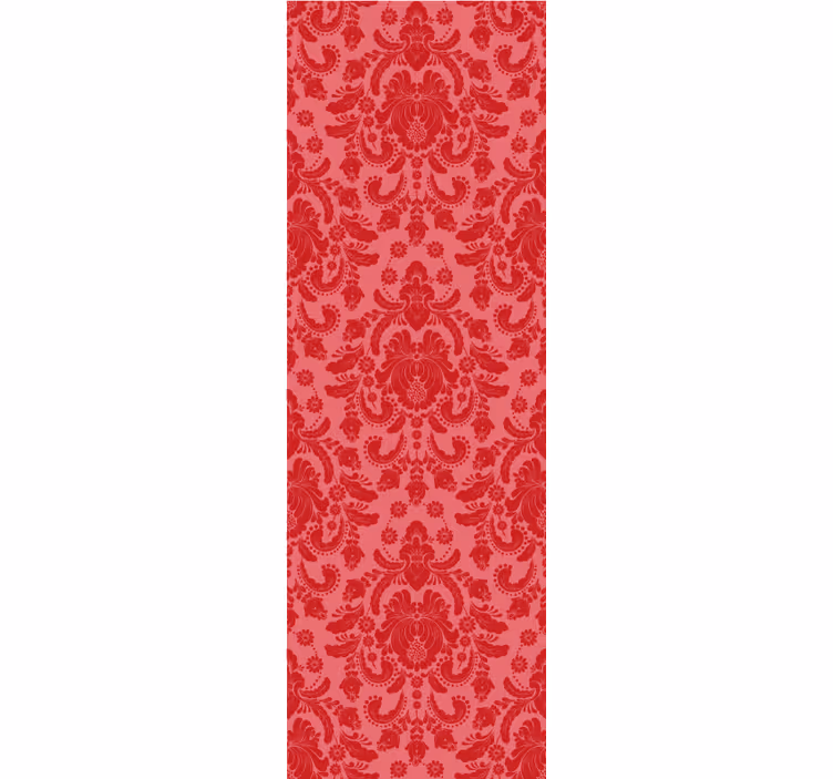 Red roller blind lydiard house - TenStickers