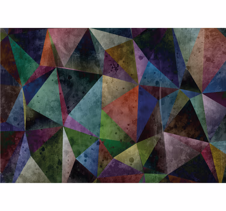 Outdoor roller blind in picasso style color depth - TenStickers