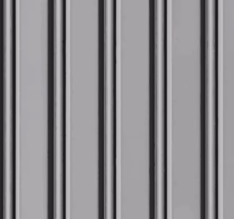 Teenage bedroom roller blind grey wide vertical stripes - TenStickers
