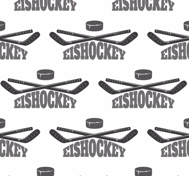 Teenage bedroom roller blind ice hockey - TenStickers