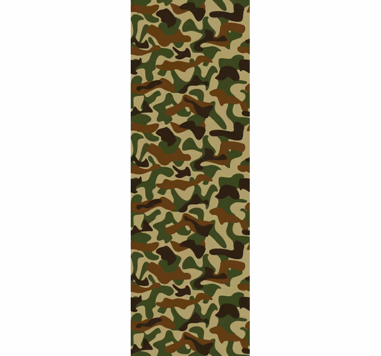 Teenage bedroom roller blind camouflage print - TenStickers