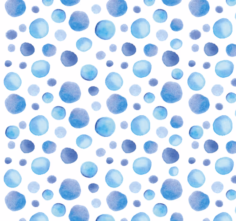 Nursery roller blind colourful bubbles - TenStickers